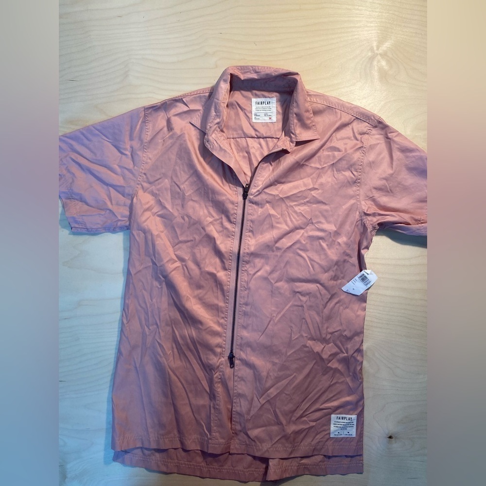 Men’s FairPlay Los Angeles Full Zip Shirt Medium (GQ)